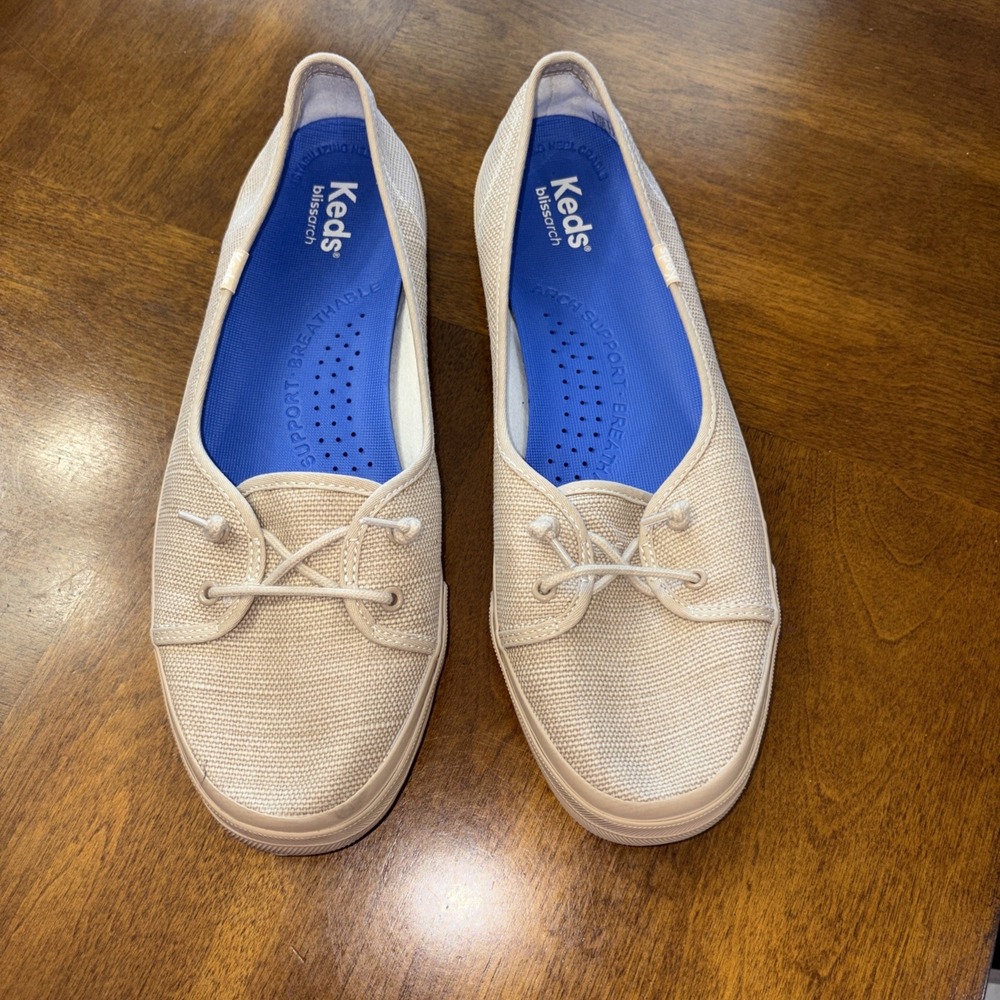 Keds Rillax Champ Mini Chalky Canvas Slip On Size 11W
